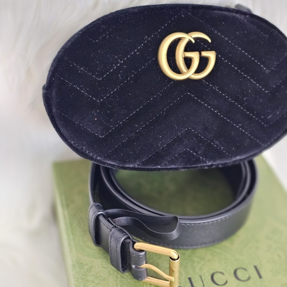 GUCCI MARMOT BELT BAG - Picture 2 of 8
